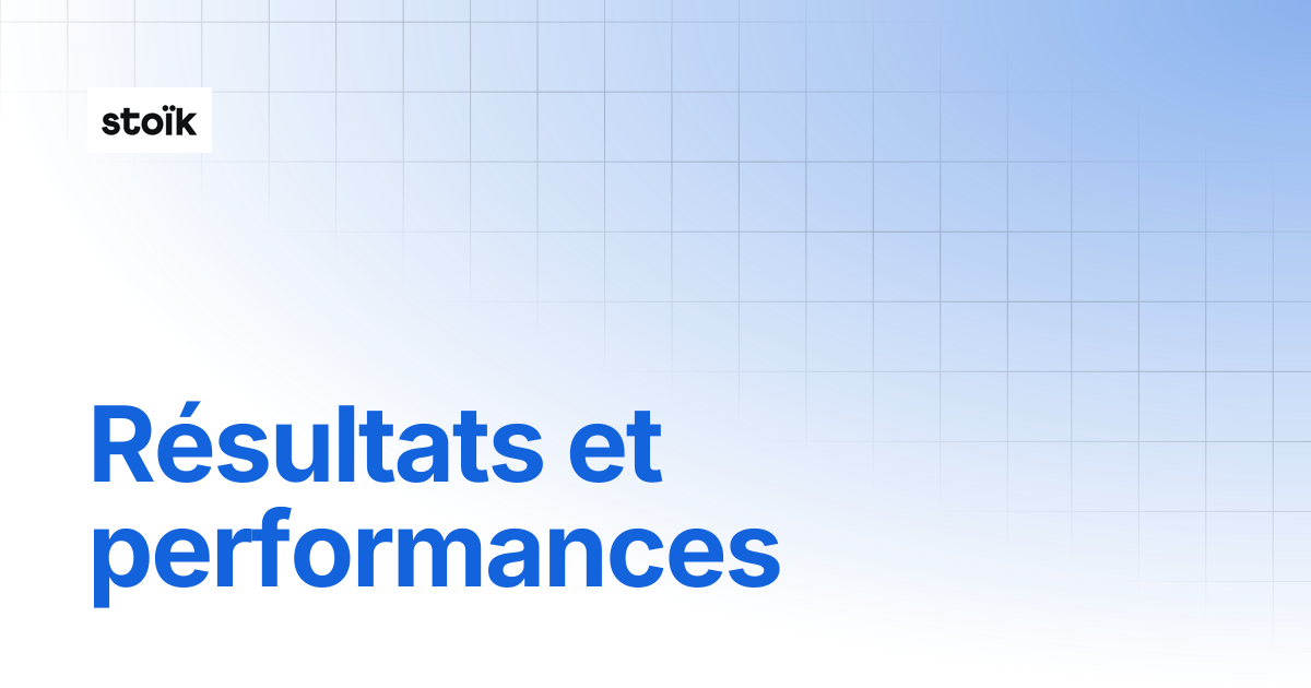 Résultats et performances | Stoik