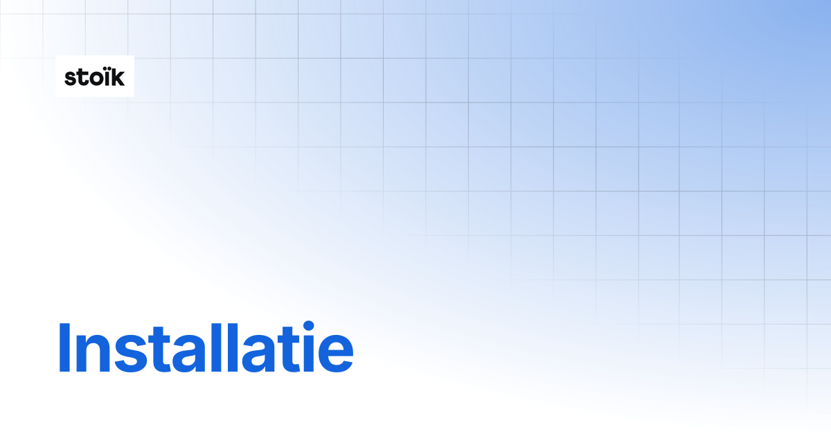 Configuratie | Stoik