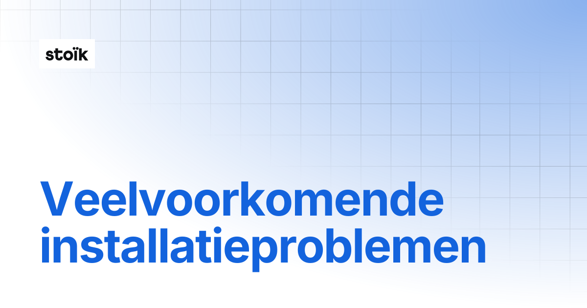 Veelvoorkomende fouten tijdens de instelling van de phishingmodule | Stoik